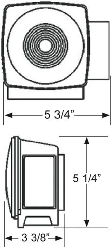 Blazer B94 7-Function Right Side Submersible Stop / Turn / Tail Light , Red in Saudi Arabia