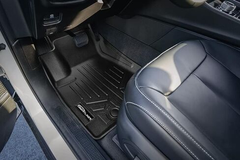 SMARTLINER All Weather Custom Fit Black 3 Row & Cargo Liner Behind The 3rd Row Floor Mat Liner Set Compatible with 2021-2023 Jeep Grand Cherokee L with 2nd Bucket Seats Without Center Console in Saudi Arabia