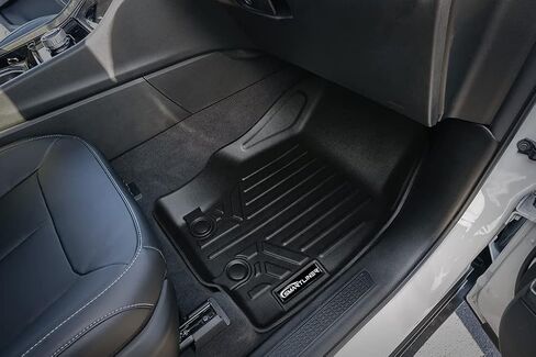 SMARTLINER All Weather Custom Fit Black 3 Row & Cargo Liner Behind The 3rd Row Floor Mat Liner Set Compatible with 2021-2023 Jeep Grand Cherokee L with 2nd Bucket Seats Without Center Console in Saudi Arabia