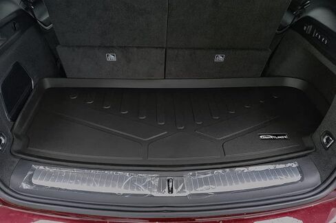 SMARTLINER All Weather Custom Fit Black 3 Row & Cargo Liner Behind The 3rd Row Floor Mat Liner Set Compatible with 2021-2023 Jeep Grand Cherokee L with 2nd Bucket Seats Without Center Console in Saudi Arabia