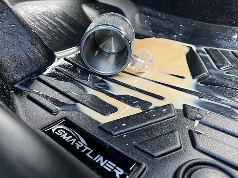 SMARTLINER All Weather Custom Fit Black 3 Row & Cargo Liner Behind The 3rd Row Floor Mat Liner Set Compatible with 2021-2023 Jeep Grand Cherokee L with 2nd Bucket Seats Without Center Console in Saudi Arabia