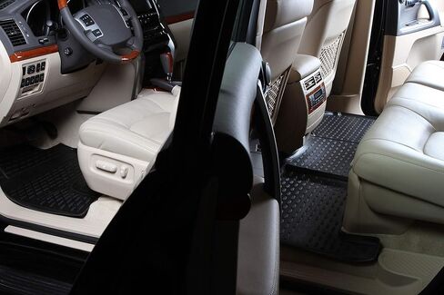 Fits 2023-2020 Kia Soul Floor Mats Front & 2nd Row Seat Liner Set and Cargo Liner Trunk Set 3D Custom Fit All-Weather Full Set Liners (Black) in Saudi Arabia