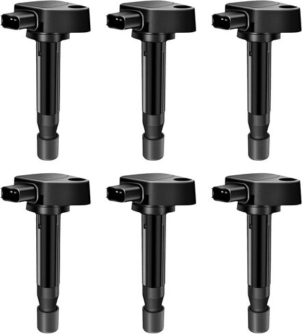 MAS Set of 6 Ignition Coils Pack Compatible with Honda Accord Odyssey DX Acura CL RL TL 3.0L 3.2L 3.5L V6 Replacement for C1221 UF242 GN10168 C-511 C1462 90919-02247 in Kuwait