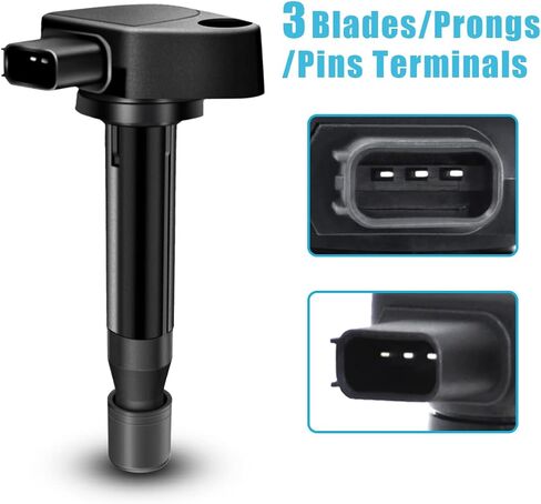 MAS Set of 6 Ignition Coils Pack Compatible with Honda Accord Odyssey DX Acura CL RL TL 3.0L 3.2L 3.5L V6 Replacement for C1221 UF242 GN10168 C-511 C1462 90919-02247 in Kuwait