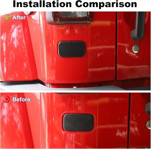 Voodonala for Jeep JK Rear License Plate Deletion Panel Bracket Delet for 2007-2018 Jeep JK JKU, Black 1PC in Kuwait