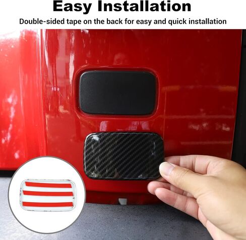Voodonala for Jeep JK Rear License Plate Deletion Panel Bracket Delet for 2007-2018 Jeep JK JKU, Black 1PC in Kuwait