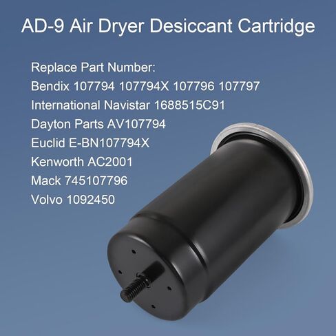 RADHLBNIU AD-9 Air Dryer Desiccant Cartridge, Replacement for Bendix 107794 107796 in Saudi Arabia