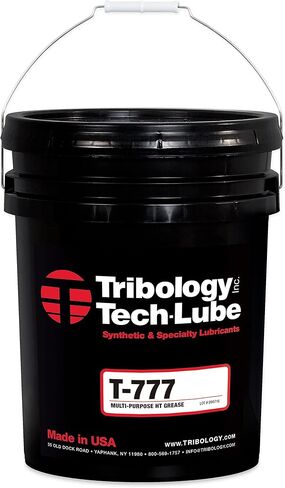 Tribology/Tech-Lube T-777-5gal T-777 شحم مركب ليثيوم متعدد الأغراض بدرجة حرارة عالية، سطل 5 جالون، أحمر in Saudi Arabia