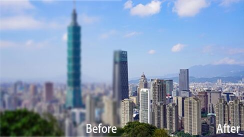 تقنية ULOOK Nano Antifog، قناع خوذة دراجة نارية عالمي كامل الوجه، وضوح عالٍ للغاية (مسطح، فائق الوضوح) in Kuwait