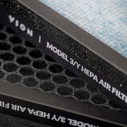 VION Tesla Model 3/Y HEPA N98 Grade Activated Charcoal Air Filters (with Model 3 and Model Y removal tools) in Kuwait