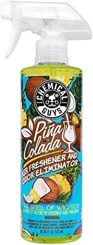 Chemical Guys AIR_223_16 Strawberry Margarita and Pina Colada Premium Air Freshener and Odor Eliminator combo pack, (Great for Cars, Trucks, SUVs, RVs, Home, Office & More) 2 -16 fl oz in Saudi Arabia