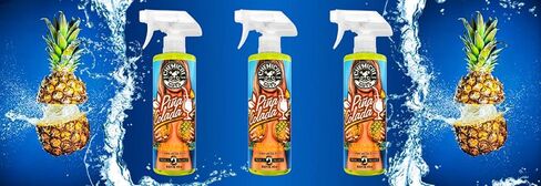 Chemical Guys AIR_223_16 Strawberry Margarita and Pina Colada Premium Air Freshener and Odor Eliminator combo pack, (Great for Cars, Trucks, SUVs, RVs, Home, Office & More) 2 -16 fl oz in Saudi Arabia