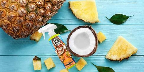 Chemical Guys AIR_223_16 Strawberry Margarita and Pina Colada Premium Air Freshener and Odor Eliminator combo pack, (Great for Cars, Trucks, SUVs, RVs, Home, Office & More) 2 -16 fl oz in Saudi Arabia