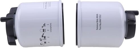 LSSOCH جديد 2X فلتر الوقود مع فاصل المياه 6667352 6647773 متوافق مع Bobcat 453 463 553 751 753 E10 E14 E16 E25 E26 T250 T750 S205 S750 S850 ZX75 ZX125+ in Kuwait