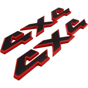 4x4 Emblem Badge with Pre-Adhesive for Ram 1500 2500 3500 4500 DS Laramie SUV Truck Tailgate Fender