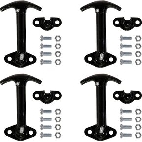 Buyers Products WJ96WCB Truck and Trailer Rubber Hood Latch , Black in Saudi Arabia