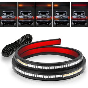 شريط إضاءة خلفي UTV، شريط إضاءة LED للباب الخلفي مقاس 30 بوصة من Bumbee 216 LED مع إشارة انعطاف يسار ويمين كهرماني، فرامل حمراء، ضوء تشغيل أحمر لقوارب عربة الجولف ATV، شاحنة الطرق الوعرة RV، ضمان لمدة عامين in Kuwait