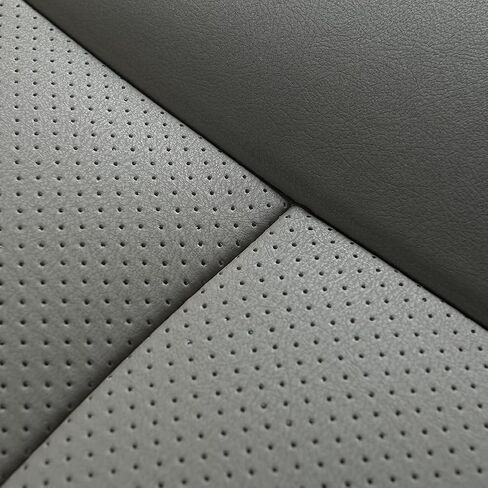 Luxury PU Leather Car Seat Cover Protector Front Car Seat Cover Seat Bottom Cover Single Seat Cover-Compatible with 90% Vehicles (Width 20.8× Deep21 × Thick 0.2 inch) (Beige) in Kuwait