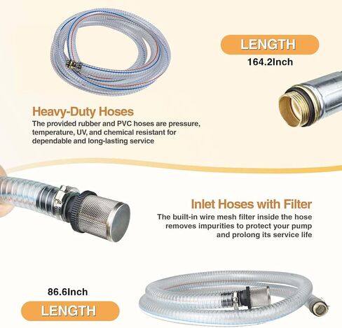 مضخة نقل 12 فولت، مضخة نقل ديزل، مضخة نقل وقود 12 فولت مع مجموعة فوهة وقود اوتوماتيكية، مضخة سائل محمولة للديزل والزيت والكيروسين والمزيد in Kuwait