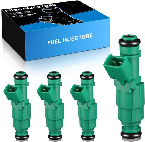 YZHIDIANF 35310-2E100 1.8L 2.4L Sonata Elantra Fuel Injectors Fit for:-Hyundai Sonata 2006 2007 2008 2009 2.4L L4, Elantra 2011 2012 2013 1.8L L4, Replacement 353102E100 (4 Pcs) in Saudi Arabia
