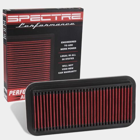 فلتر هواء المحرك Spectre Essentials من K&N: ممتاز، عمر أطول بنسبة 50%: يناسب Select 2007-2020 DODGE/RAM (2500، 3500، 4500، 5500)، SPA-0784 in Saudi Arabia