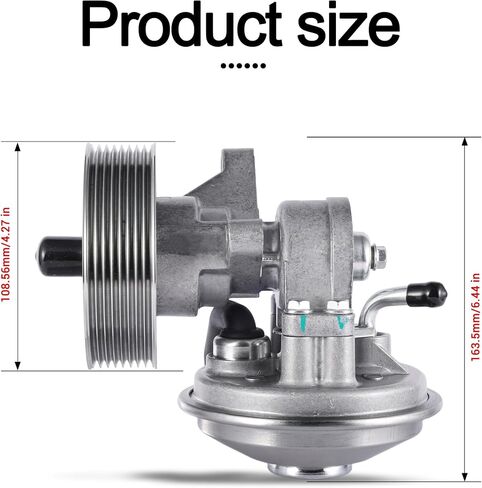 AULINK Brake Vacuum Pump 5102084AA 3965925 Compatible with 2003-2007 Dodge Ram 2500 3500 5.9L 6.7L Cummins Engine in Saudi Arabia