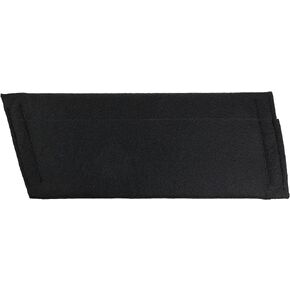 Micro Traders Rear Trunk Organizer Side Divider Accessories with Adhesive Strip Flocking Wood Board Black 38x15x1.2cm Compatible with Tesla Model 3 in Saudi Arabia