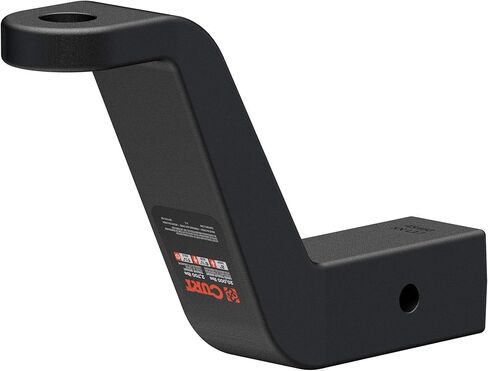 CURT 45460 Commercial Duty Forged Trailer Hitch Ball Mount, 2-1/2-Inch Receiver, 20,000 lbs, 1-1/4-Inch Hole, 8-Inch Drop, Black in Kuwait