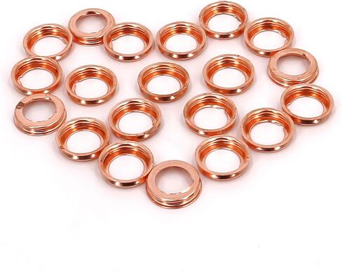 UTSAUTO Oil Crush Washers/Drain Plug Gaskets 20 Packs Fits for M12 for Ford F4XY-6734-A 11026-01M02 11026-JA00A Rogue Sentra Xterra Altima Frontier Armada Jukes 350Z Infiniti G35 G37 in Saudi Arabia