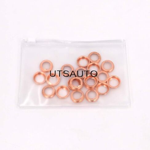 UTSAUTO Oil Crush Washers/Drain Plug Gaskets 20 Packs Fits for M12 for Ford F4XY-6734-A 11026-01M02 11026-JA00A Rogue Sentra Xterra Altima Frontier Armada Jukes 350Z Infiniti G35 G37 in Saudi Arabia