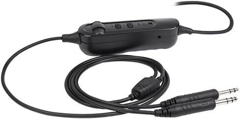 سماعة رأس R SPIDER WIRELESS ANR للطيران مع بلوتوث، خاصية إلغاء الضوضاء النشطة، وسائد أذن مريحة، مقابس GA المزدوجة، تتضمن حقيبة سماعة الرأس in Kuwait