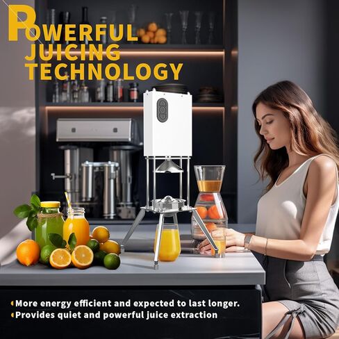 Fstcrt Electric Citrus Juicer, Professional Electric Orange Juicer, Orange Juice Squeezer, Heavy Duty Lemon Squeezer and Grapefruit Juicer, Commercial fruit juicer, Citrus squeezer, Lemon juicer in Saudi Arabia