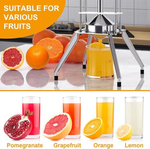 Fstcrt Electric Citrus Juicer, Professional Electric Orange Juicer, Orange Juice Squeezer, Heavy Duty Lemon Squeezer and Grapefruit Juicer, Commercial fruit juicer, Citrus squeezer, Lemon juicer in Saudi Arabia