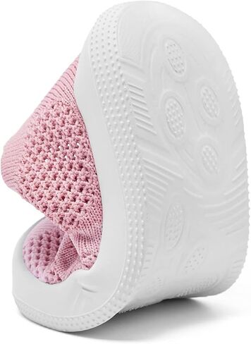 Eashi Baby Boy Girl Non-Skid Indoor Infant Walking Shoes Breathable Warm Elastic Sock Shoes with Memory Sole Protect Toes Outdoor Sneakers in Saudi Arabia