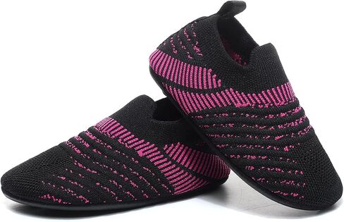 ditont Toddler Slippers Non-Slip Lightweight Comfortable Kids Indoor Grip House Home Shoes for Boys Girl in Kuwait