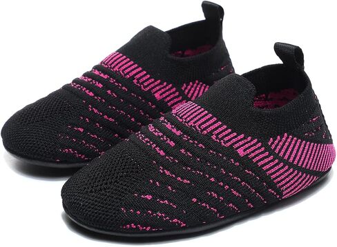 ditont Toddler Slippers Non-Slip Lightweight Comfortable Kids Indoor Grip House Home Shoes for Boys Girl in Kuwait