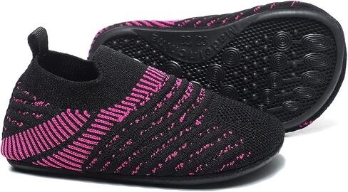 ditont Toddler Slippers Non-Slip Lightweight Comfortable Kids Indoor Grip House Home Shoes for Boys Girl in Kuwait