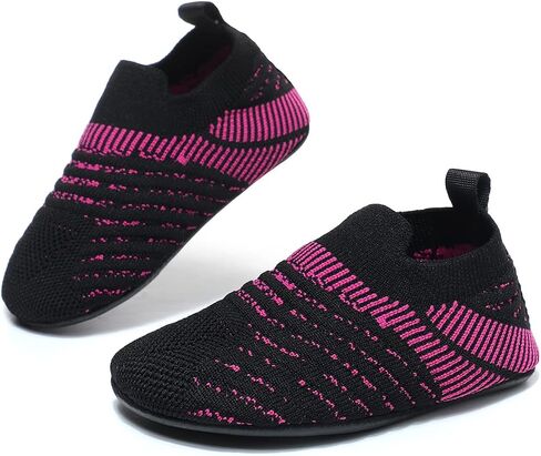 ditont Toddler Slippers Non-Slip Lightweight Comfortable Kids Indoor Grip House Home Shoes for Boys Girl in Kuwait