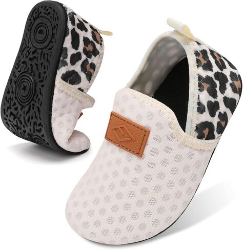 Lefflow Toddler Water Shoes Kids Quick Dry Beach Swim Socks Shoes Baby Non Slip House Slippers in Kuwait