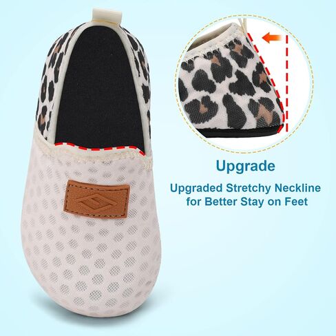 Lefflow Toddler Water Shoes Kids Quick Dry Beach Swim Socks Shoes Baby Non Slip House Slippers in Kuwait