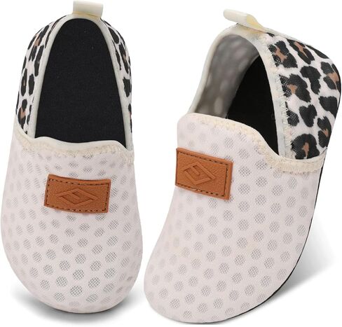 Lefflow Toddler Water Shoes Kids Quick Dry Beach Swim Socks Shoes Baby Non Slip House Slippers in Kuwait