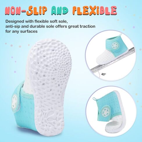 شباشب JOINFREE للأطفال البنات والأولاد قابلة للتنفس أحذية للرضع غير قابلة للانزلاق أحذية المشي الأولى أحذية سرير للأطفال في الأماكن المغلقة والمفتوحة in Kuwait