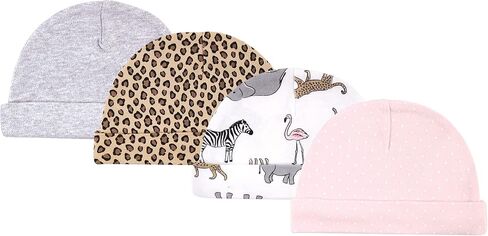 Hudson Baby Unisex Baby Layette Start Set Baby Gift 25pc, Modern Pink Safari, 0-6 Months in Saudi Arabia