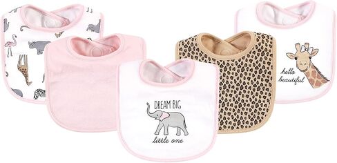 Hudson Baby Unisex Baby Layette Start Set Baby Gift 25pc, Modern Pink Safari, 0-6 Months in Saudi Arabia