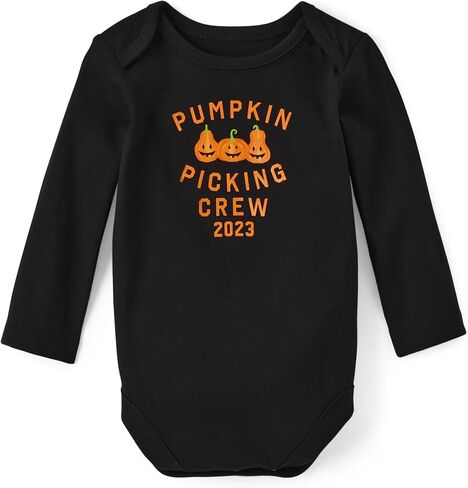 The Children's Place unisex-baby And Newborn Long Sleeve Graphic Bodysuit in Saudi Arabia