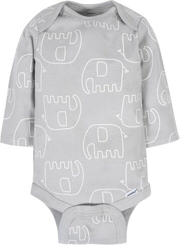 Gerber Baby 6 Pack Long-sleeve Onesies Bodysuit in Saudi Arabia