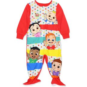 CoComelon Toddler Infant Footed Blanket Sleeper Pajamas