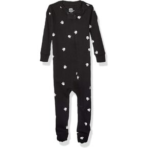 Amazon Essentials Unisex Toddlers and Babies' Snug-Fit Cotton Footed Sleeper Pajamas, Multipacks in Saudi Arabia