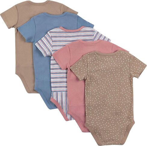 ملابس داخلية للأطفال من Hanes، أكمام قصيرة مرنة للغاية للأولاد والبنات، 5 قطع in Kuwait