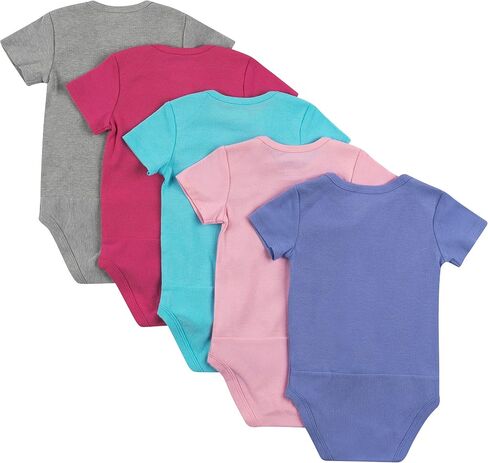 ملابس داخلية للأطفال من Hanes، أكمام قصيرة مرنة للغاية للأولاد والبنات، 5 قطع in Kuwait